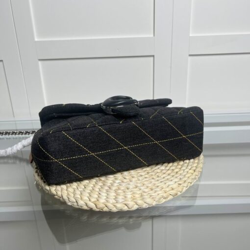 Coach Quilted Tabby Shoulder Bag Black - Image 3