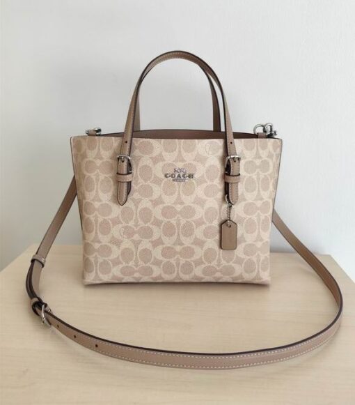 Coach Mollie Tote 25 Bag Lite Brown