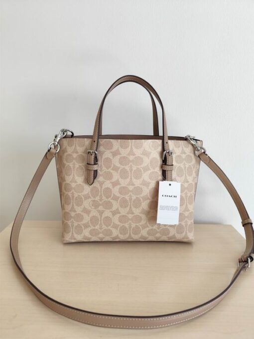 Coach Mollie Tote 25 Bag Lite Brown - Image 2