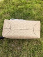 Coach Signature Canvas City Tote Bag Lite Grey - Image 3