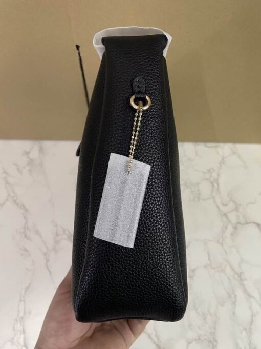 Coach Hadley Convertible Crossbody Bag Leather Black - Image 3