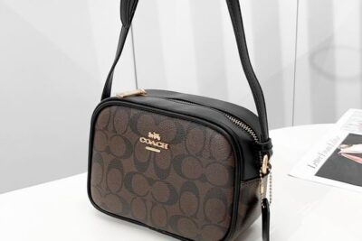 Coach Charter Crossbody Bag Dark Brown