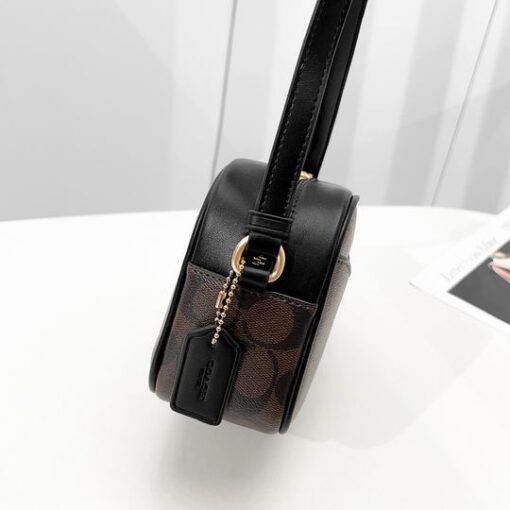 Coach Charter Crossbody Bag Dark Brown - Image 3
