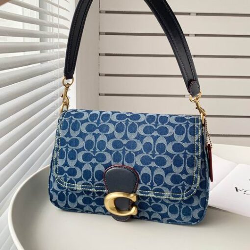 Coach Tabby Shoulder Bag Blue