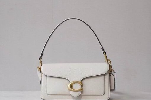 Coach Tabby Shoulder Bag White