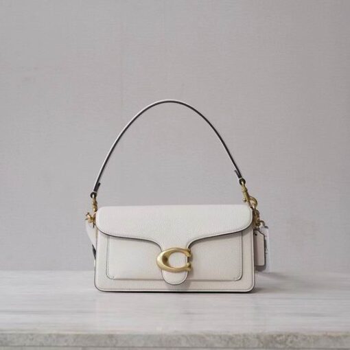Coach Tabby Shoulder Bag White