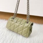 Coach Tabby Shoulder Bag With Quilting Olive Green - Image 2