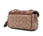 Coach quilted Tabby shoulder bag cognac brown - Image 2