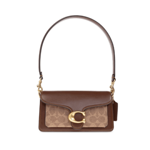 Coach Tabby 20 shoulder bag chocolate brown