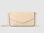 LV Felicie Pouch Cream