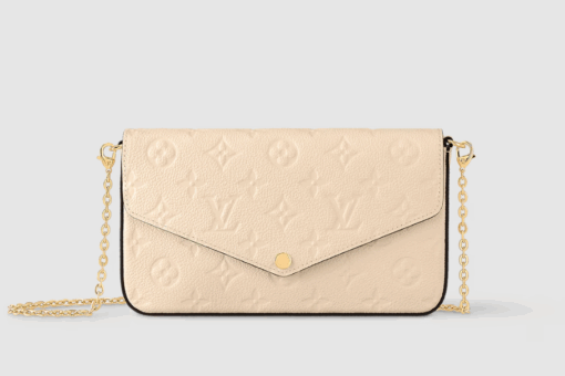 LV Felicie Pouch Cream