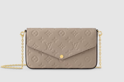 LV Felicie Pouch Turtledove