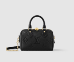 LV Speedy Bandoulière 20 Black