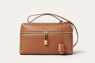 Loro Piana Extra Bag L27  Smooth Calfskin  Warm Tan