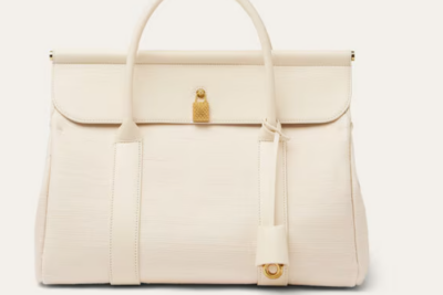 Loro Piana Loom bag L32  Silk Whisper White