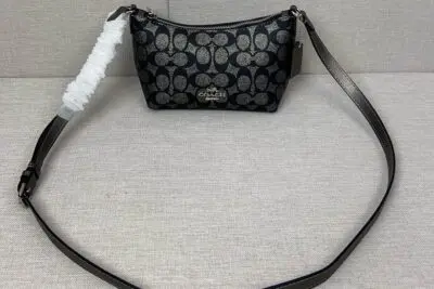 Coach Armpit Bag Black