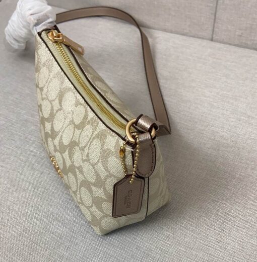 Coach Armpit Bag Cream White - Image 2