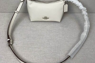 Coach Armpit Bag White