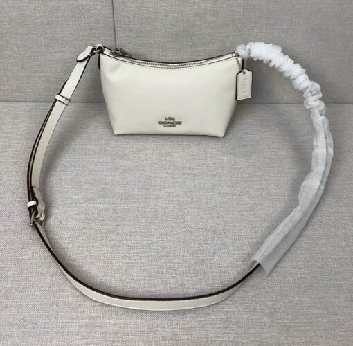 Coach Armpit Bag White