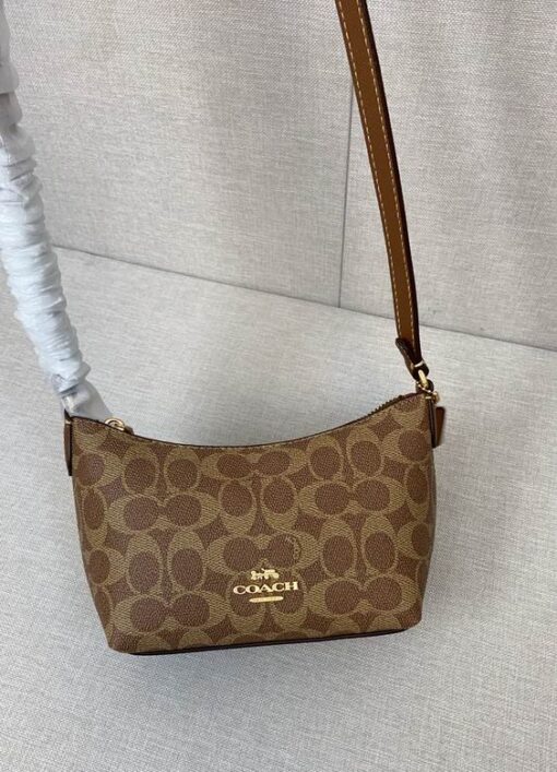 Coach Armpit Bag Brown - Image 2