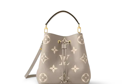 LV NéoNoé MM Bucket Bag Turtledove