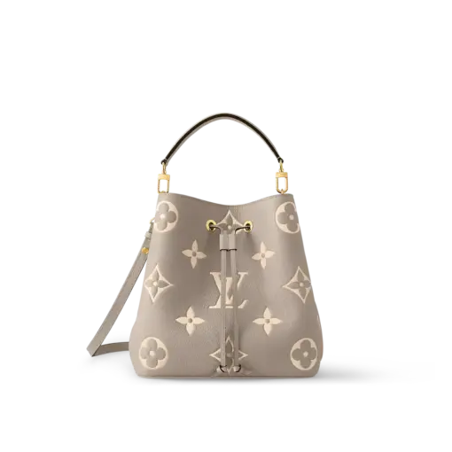 LV NéoNoé MM Bucket Bag Turtledove