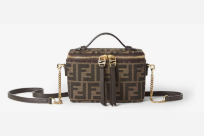 Fendi Vanity Tobacco Brown Mini Bag