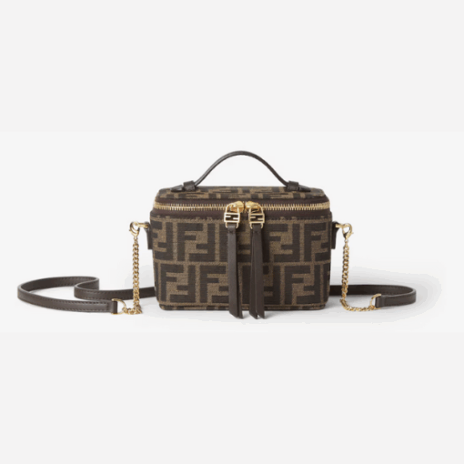 Fendi Vanity Tobacco Brown Mini Bag