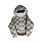 LV Puffer Coat Grey