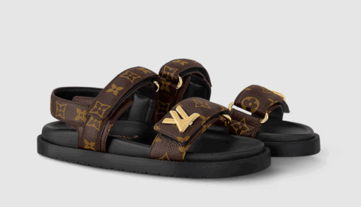 LV Sunset Flat Comfort Sandal - Image 3