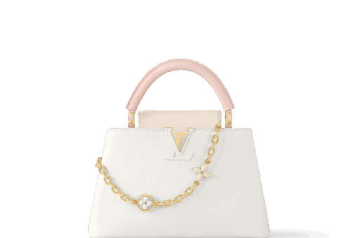 LV Capucines BB Snow White Bag