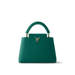 LV Capucines BB Emerald Green Bag