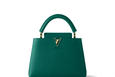 LV Capucines BB Emerald Green Bag