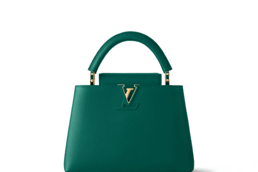 LV Capucines BB Emerald Green Bag