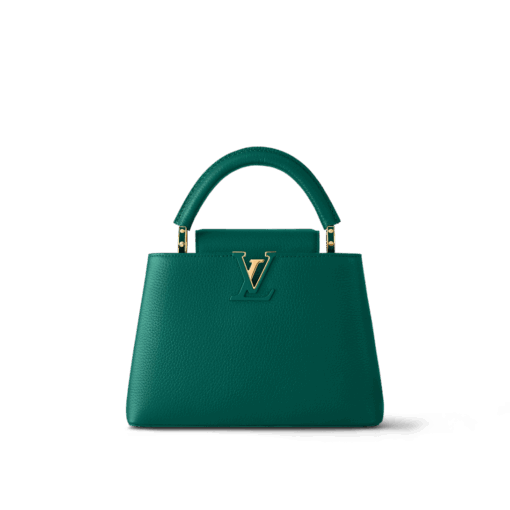 LV Capucines BB Emerald Green Bag