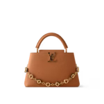 LV Capucines MM Tan Bag