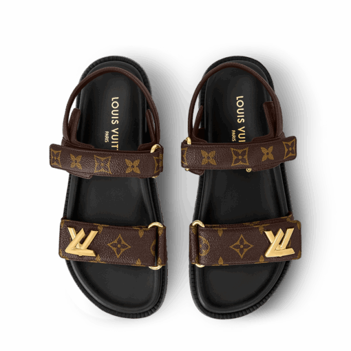 LV Sunset Flat Comfort Sandal - Image 2
