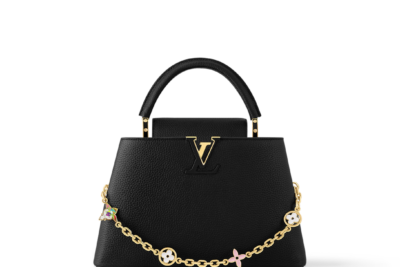 LV x TM Capucines MM Black Bag