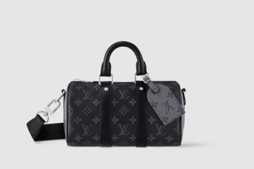 LV Keepall Bandoulière 25 Bag Black