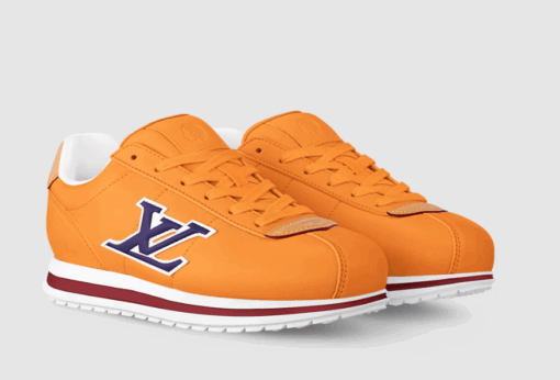 LV Buttersoft Sneaker Orange - Image 2