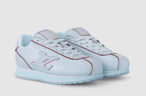 LV Buttersoft Sneaker Light Blue - Image 2