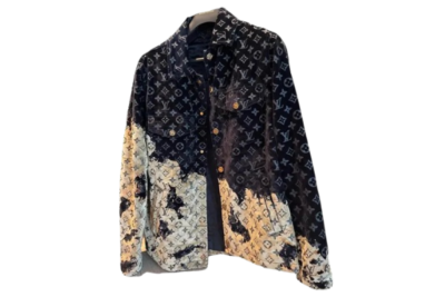 LV Bleach Denim Jacket