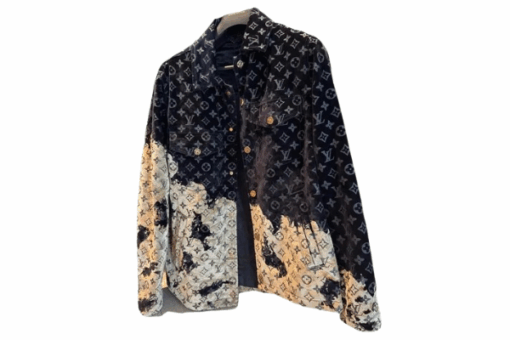 LV Bleach Denim Jacket