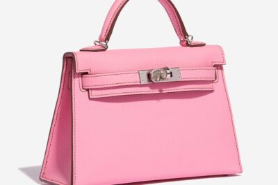 Hermès Mini Kelly 20 Sellier Handbag Pink
