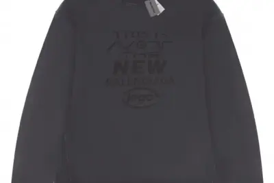 Balenciaga This is Not New Sweater Gray