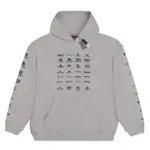 Balenciaga All Gen Logo Hoodie Cream