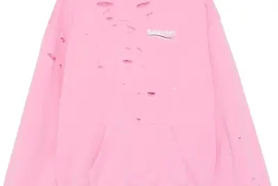 Balenciaga Political Campaign Hoodie Bubblegum Pink