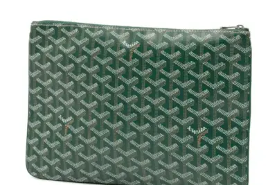 Goyard Senat MM Pouch Green