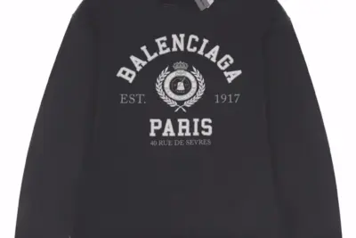 Balenciaga Paris Sweater Black