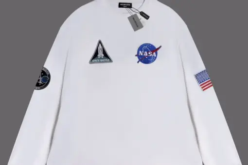 Balenciaga Nasa Sweater White